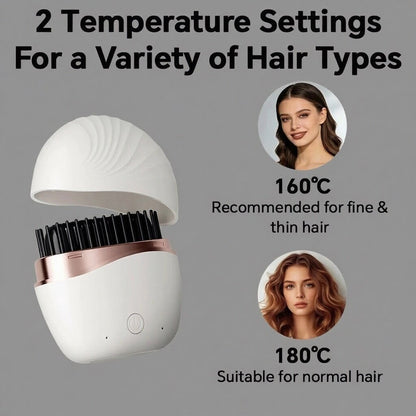 SwiftSteam™ Mini Hair Straightening Comb